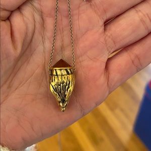 Iosselliani eagle carnelian necklace